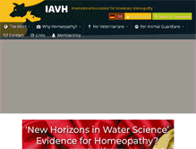 Tablet Screenshot of iavh.org